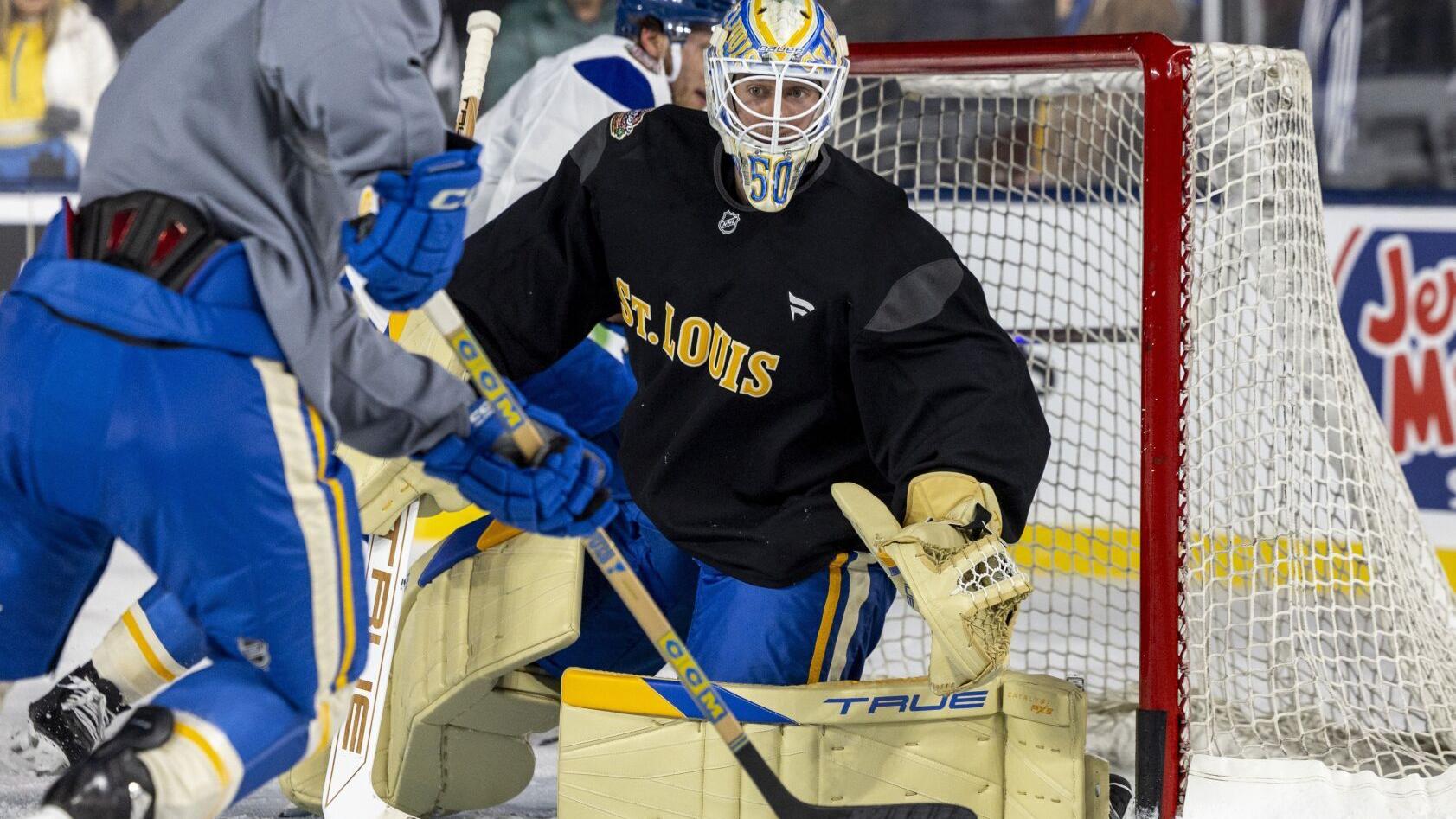 Game Day: Jordan Binnington starts for Blues in Winter Classic vs. Blackhawks